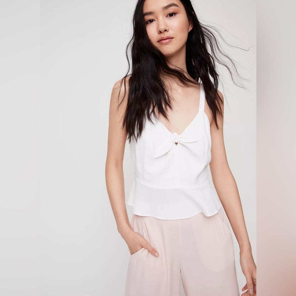 Aritzia Wilfred Bow Tank